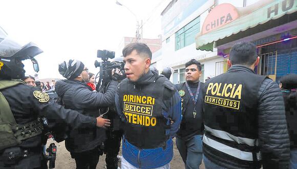 GOLPE AL HAMPA. Detenidos integran facción de Los Gallegos. (Foto: GEC).