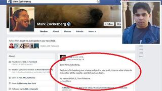 'Hacker' ingresa al Facebook de Mark Zuckerberg para reportar error