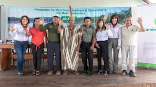 Programa de Monitoreo Ambiental Comunitario ha formado 50 líderes en el Bajo Urubamba