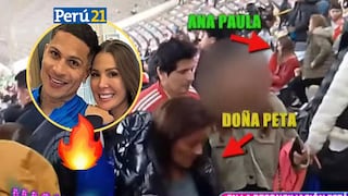 Doña Peta y Ana Paula no se saludaron pese a que estaban en la misma tribuna del estadio (VIDEO)