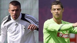 Podolski: “Le voy a quitar las ganas de jugar a Ronaldo”