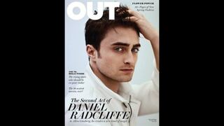 Daniel Radcliffe en la portada de la revista 'Out'