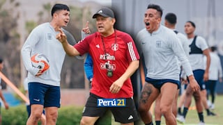 A un día de la convocatoria, Reynoso visitó los entrenamientos de Alianza Lima