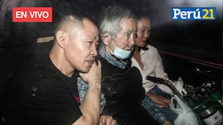Fujimori en libertad EN VIVO: Expresidente abandona Penal de Barbadillo y es recibido por sus hijos
