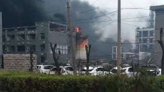 China: una fuerte explosión sacude una planta química en el este del país