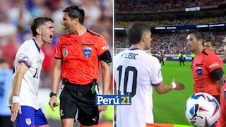 Polémica en la Copa América: Kevin Ortega se negó a darle la mano a Christian Pulisic (VIDEO)