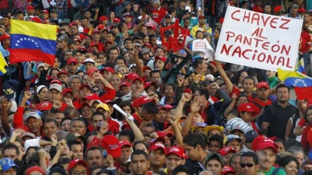 Dieron último adiós a Hugo Chávez en Caracas