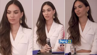 Tildan del ‘creída’ a Natalie Vértiz por sus gestos al entrevistar a candidatas del Miss Perú 2023