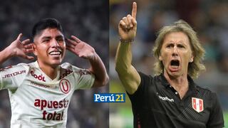 Ricardo Gareca confesó que pensaba convocar a Piero Quispe a la Selección Peruana