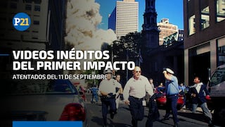 Atentados del 11 de septiembre: Los videos inéditos del primer impacto sobre el World Trade Center