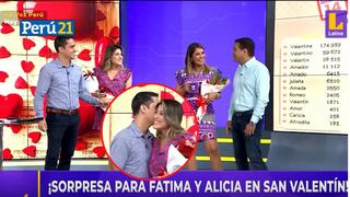 ¡Ocurrió en VIVO!: Conductoras de Latina fueron sorprendidas por sus parejas [VIDEO]