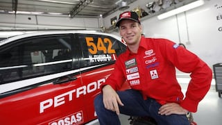 Nicolás Fuchs se subió al podio en el Rally de Suecia