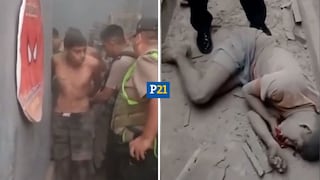 Callao: Delincuente sufre aparatosa caída tras huir por los techos durante operación policial 