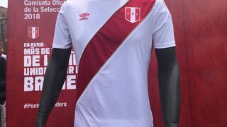 Esta es la nueva camiseta que Perú vestirá en el Mundial Rusia 2018 [FOTOS]