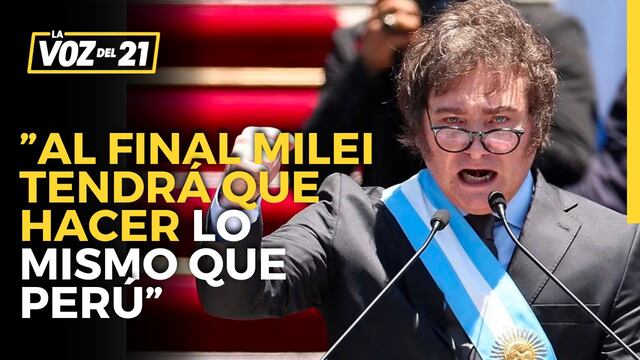Alfredo Thorne: “Javier Milei tendrá que hacer lo mismo que Perú”