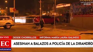 Asesinan a balazos a policía en exteriores de un car wash en Chorrillos