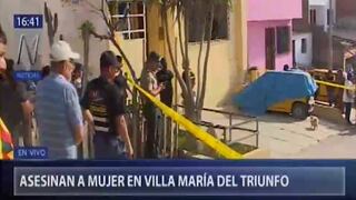 Villa María del Triunfo: Asesinan de cuatro balazos a madre de familia en la puerta de su casa