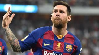 Lionel Messi ya recibió elogios de Quique Setién, nuevo entrenador del Barcelona