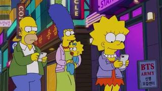 Los Simpson incluyen a BTS en uno de sus capítulos [VIDEO]
