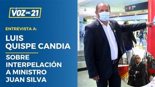 Luis Quispe Candia interpelación a MTC: “El actual ministro Silva no tiene idoneidad”