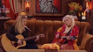 “Friends: The Reunion”: Lady Gaga y Lisa Kudrow cantaron a dúo el tema “Smelly Cat”