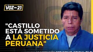 Yván Montoya tras fallido golpe de Estado: “Pedro Castillo está sometido a la justicia peruana”