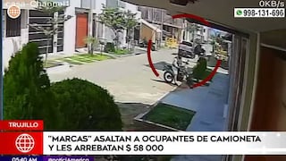 De terror: Asaltan a ocupantes de una camioneta y les arrebatan $ 58 000 (VIDEO)