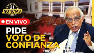 Premier Aníbal Torres se presenta ante el Congreso para pedir el voto de confianza