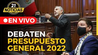 Pleno debate Presupuesto General de la República 2022
