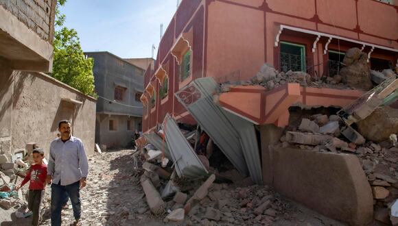 El terremoto en Marruecos tuvo una magnitud de 7.0 en la escala de richter (Foto: EFE).