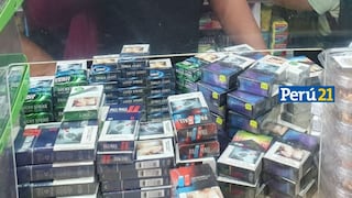 Intervienen bodegas que vendían cigarrillos vencidos y adulterados en Los Olivos y Pueblo Libre