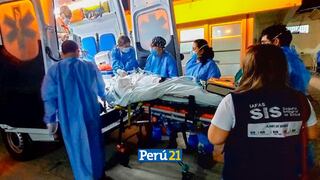 Hombre quemado por su pareja en Trujillo fue trasladado a Lima en vuelo aeromédico de emergencia