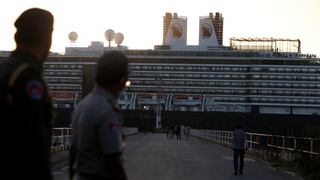 Camboya recibe al Westerdam, el crucero que fue rechazado por cinco países por temor al coronavirus [FOTOS]