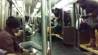 Rata desató el pánico en un metro de Nueva York [VIDEO]
