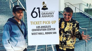 Andrea Echeverri, de Aterciopelados, llegó a los Grammy con excéntrico disfraz de gramófono [VIDEO]