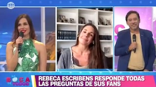 Rebeca Escribens llora al confesar que extraña conducir programa en vivo | VIDEO 