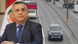 Daniel Urresti ’congela’ sus deudas por violar normas de tránsito