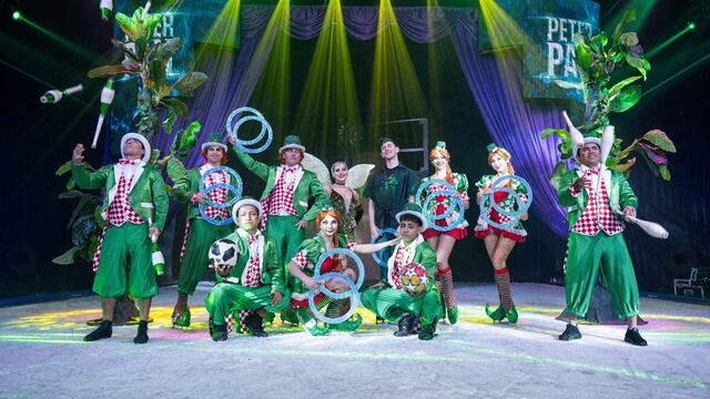 Circo sobre hielo abre sus puertas con el espectáculo ‘Peter Pan’