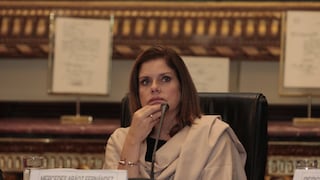 “No soy una usurpadora”: Esto dijo Mercedes Araoz al ser consultada si seguía siendo vicepresidenta 