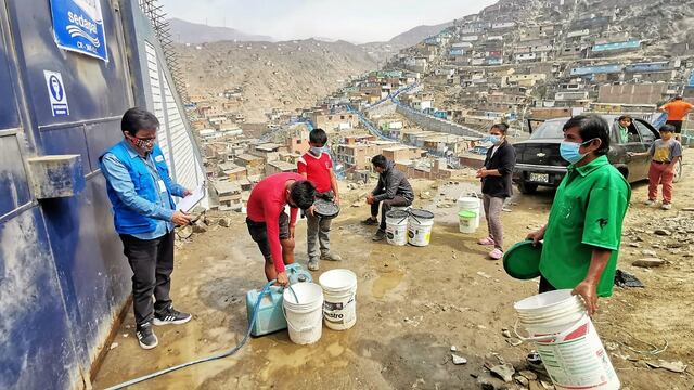 Lima Metropolitana: Más de 630 mil personas no tienen cobertura de agua potable