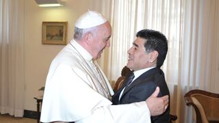 Papa Francisco recuerda con afecto a Diego Maradona y lo tiene presente en sus plegarias