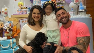 Andrea San Martín y Sebastián Lizarzaburu celebraron juntos el cumpleaños de su hijita