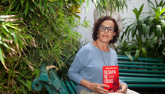 Teresina Muñoz-Nájar acaba de publicar el libro ‘Desaparecidas’. (Foto: Martin Pauca).