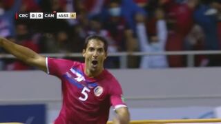 Gol de Celso Borges que ilusiona con el repechaje: anotó el 1-0 del Costa Rica vs. Canadá [VIDEO]