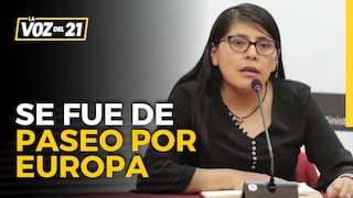 Margot Palacios se paseo por Europa para hablar de una dictadura en Perú