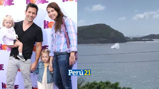 ¡Tragedia! Actor Christian Oliver muere junto a sus dos hijas en accidente de avioneta | VIDEO