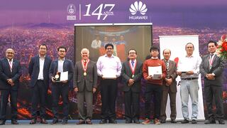 Universidad Nacional de Ingeniería y Huawei reconocen a estudiantes ganadores en competencia mundial sobre TIC