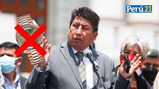 “¡ES UN TROLEX!” Congresista Waldemar Cerrón se hace al chistoso y niega que use reloj Rolex