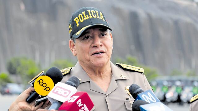 General Angulo asegura que cambios en la PNP se harán en las próximas horas