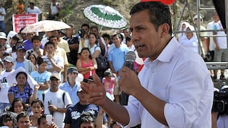 Ollanta Humala sobre ‘repartija’: “Hay que darle tranquilidad al Congreso”